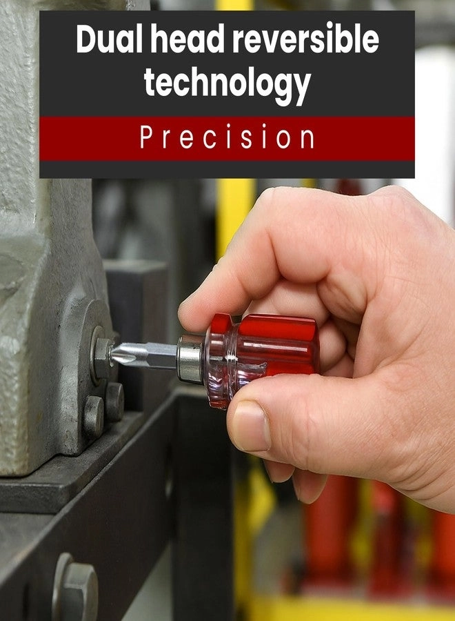 Mini Stubby Slotted and Phillips Screwdriver