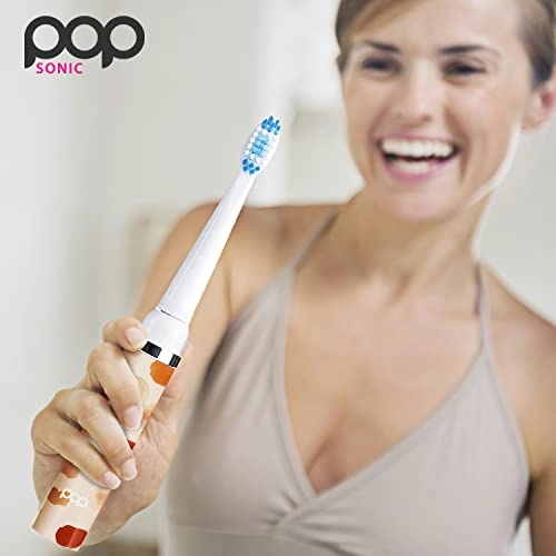 Electric Toothbrush - Yellow 2 speeds 15,000-30,000 strokes/minute
