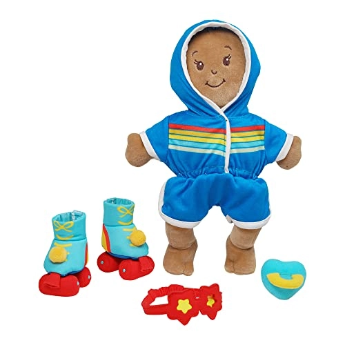 Wee Baby Stella Rainbow Roller - 12" Baby Doll Ages 12+