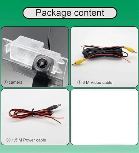 Rear View Camera - Night vision Wire AHD 720P