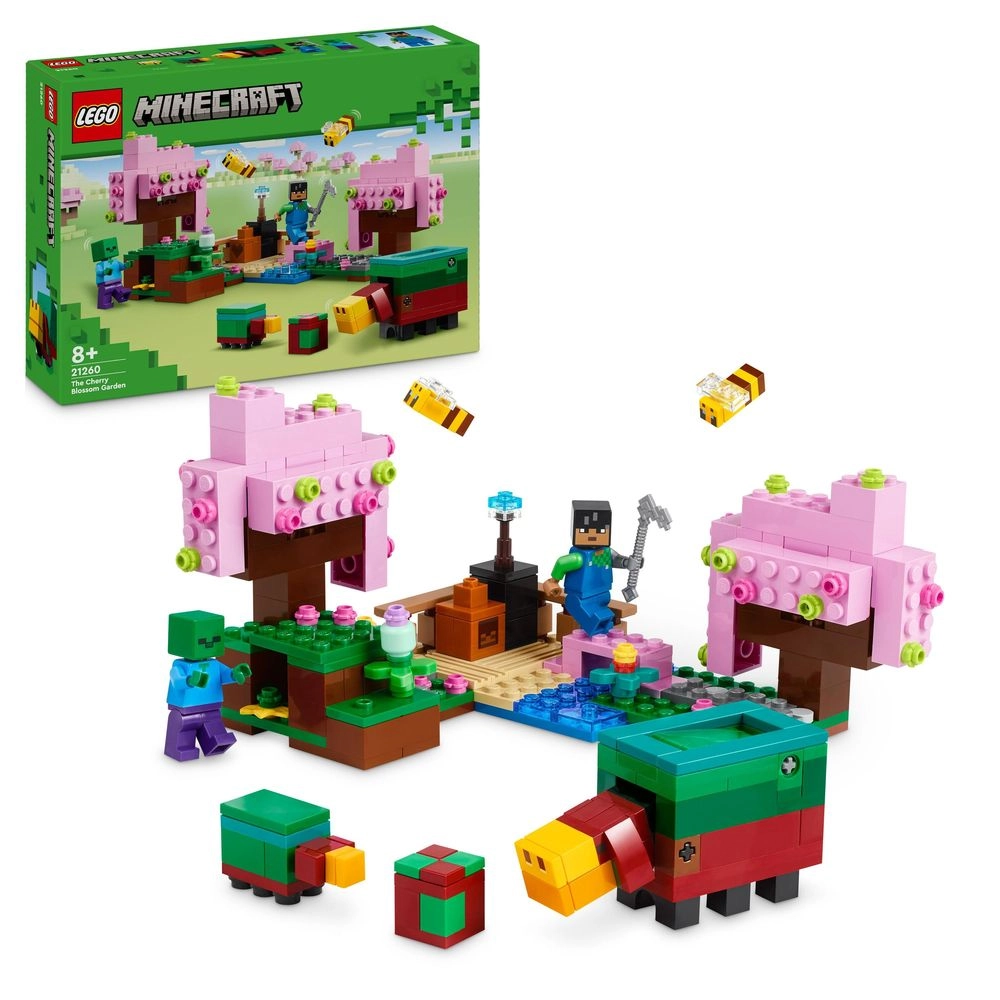 LEGO Minecraft The Cherry Blossom Garden (21260)
