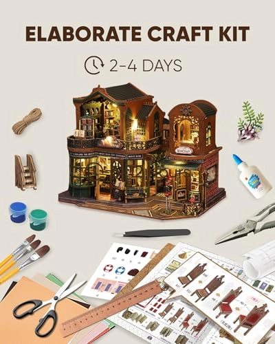 Miniature House Kit - Magic Book Shop
