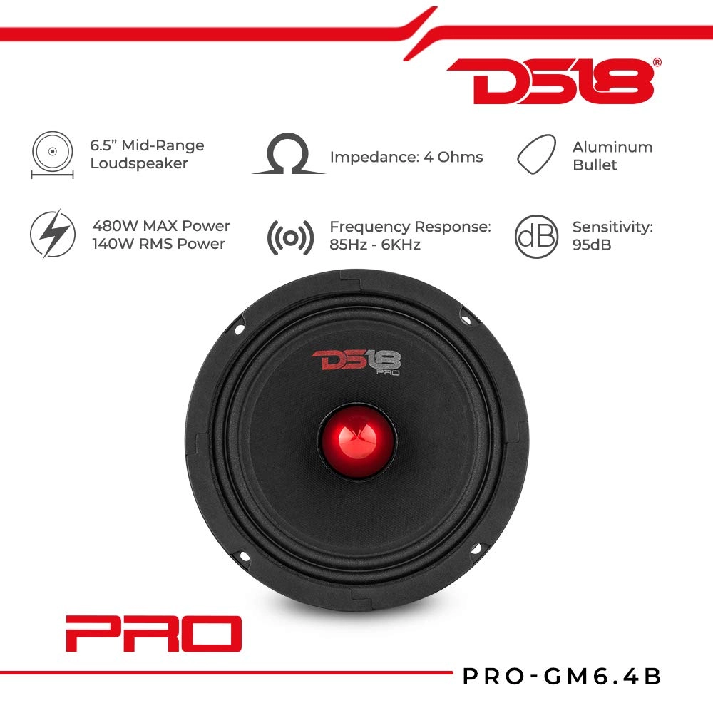 PRO-GM6.4B - 6.5" Midrange