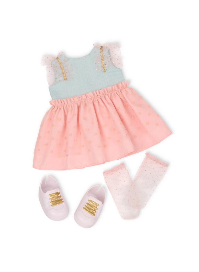 Poppy Fashion Doll Playset - 18-inch Blonde Hair Ages 3+