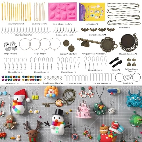 Polymer Clay Kit - Polymer 2.09 Kg 85pcs.