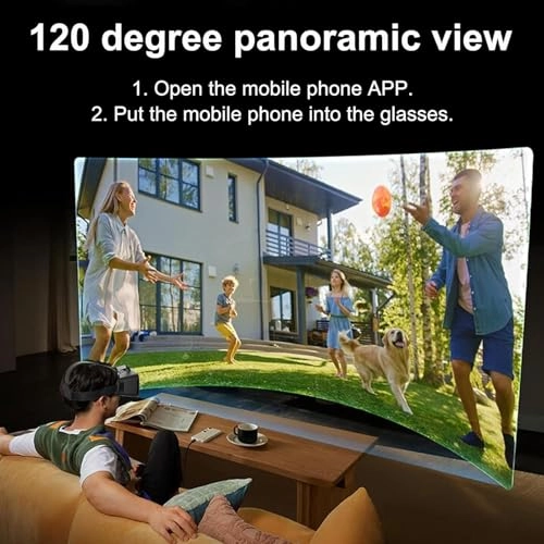 3D VR Headset - 5.0"-7.0" Phones 110° FOV