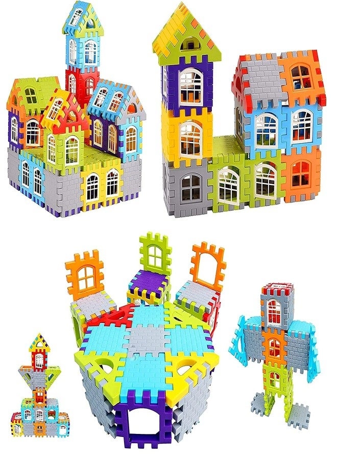 My Happy House Home Building Blocks - 72pcs