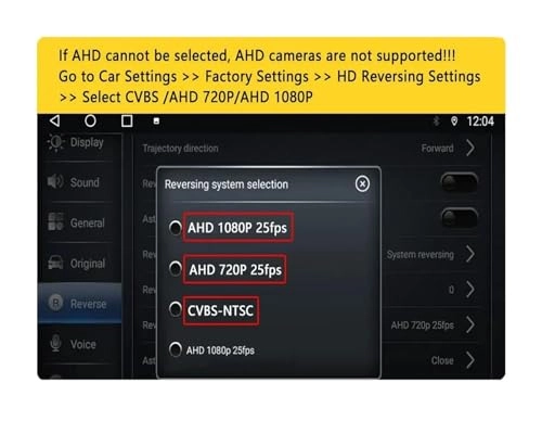 Reverse Camera - Night vision HD