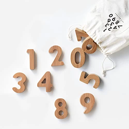 Bamboo Numbers - 3 years and up 10 pieces