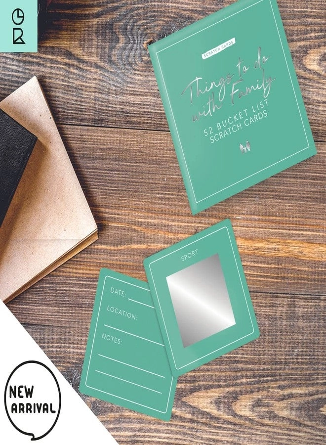 Scratch Cards Bucket List Edition - 52 Things to do with Family Reveal Exciting Activities