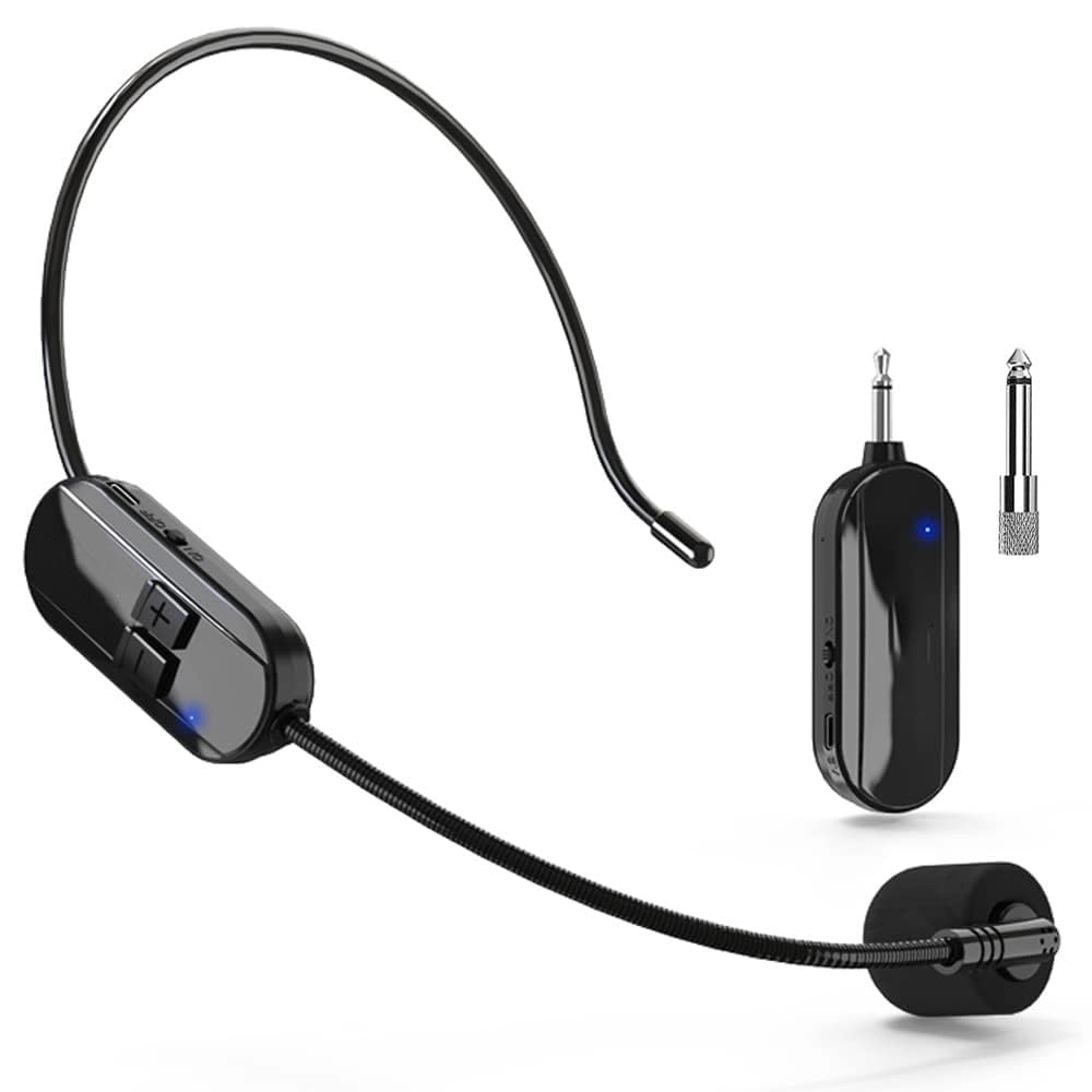 X spring Wireless Microphone Headset - 2.4GHz UHF