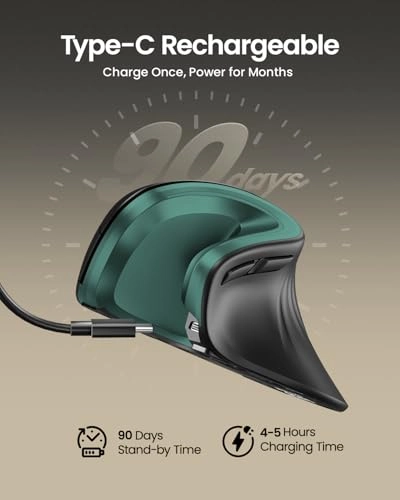 EM11 NL Ergonomic Vertical Mouse - Wireless