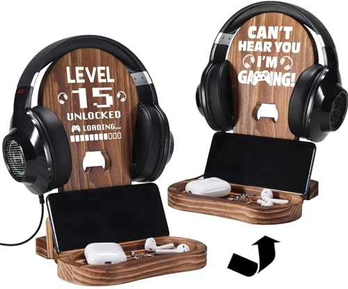 EJ Stand - Handmade Wood Headset Stand
