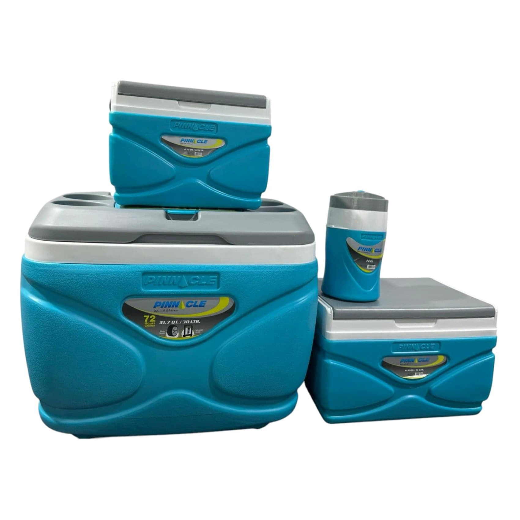 Pinnacle Hard Cooler - 30L 11L 4.5L 1L Set