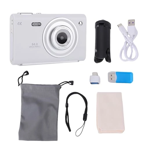 4K Digital Camera - 64MP 16X Zoom