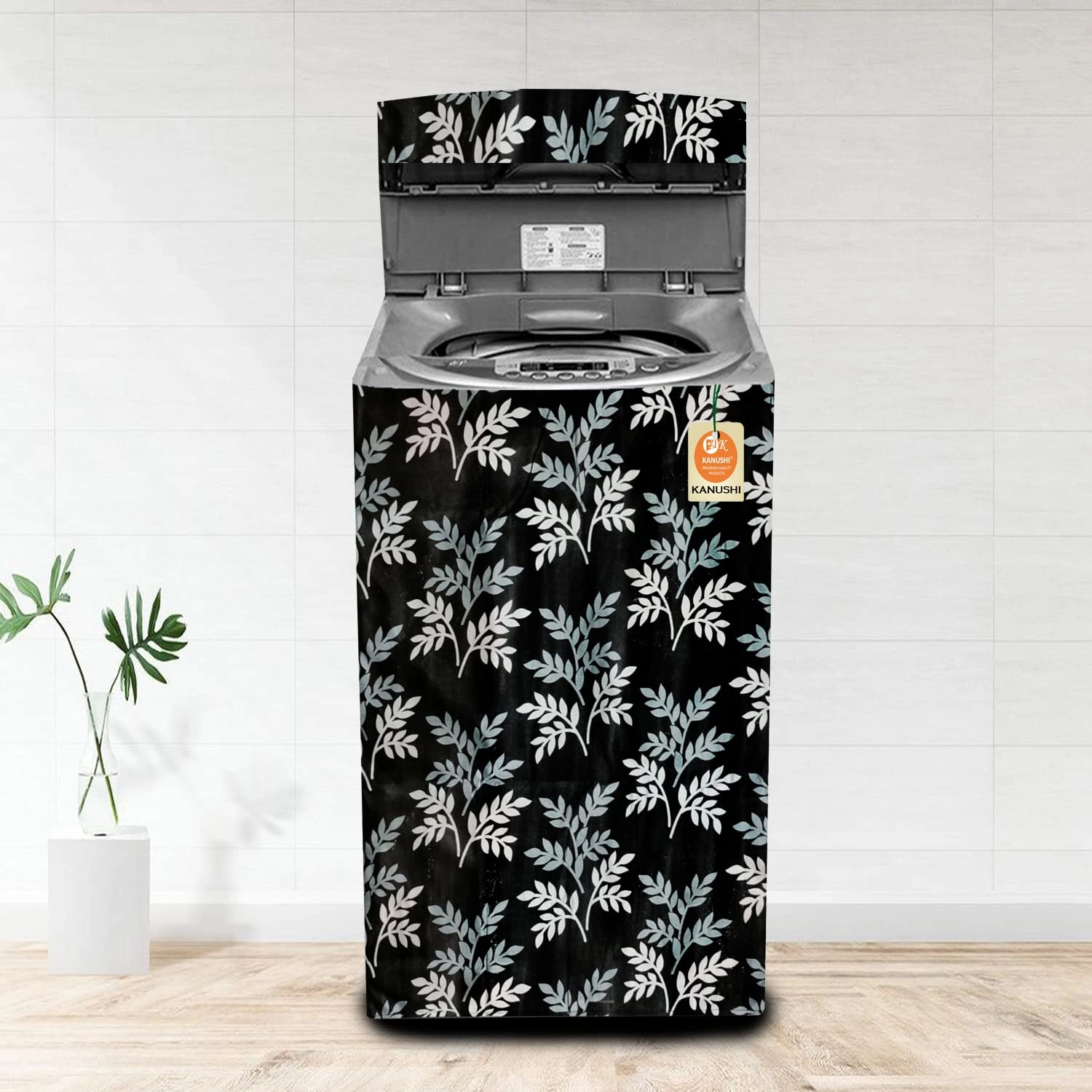 Top Load Fully Automatic Washing Machine Cover - Maroon For 6 kg, 6.5 kg, 7 kg, 7.5 kg