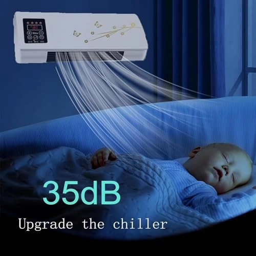 2 in 1 Cold Warm Split Portable Air Conditioner - 1800W