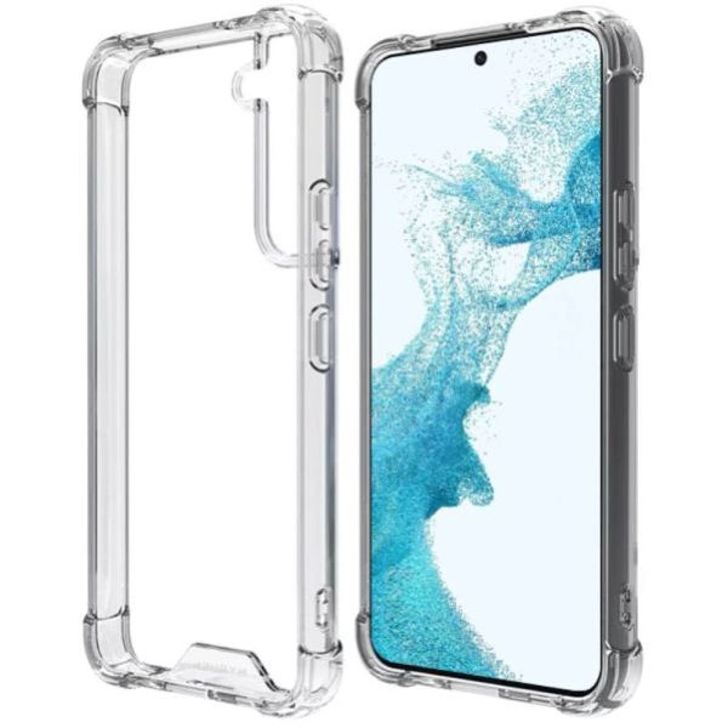 Drop Protection Clear Case for Galaxy S22 Plus