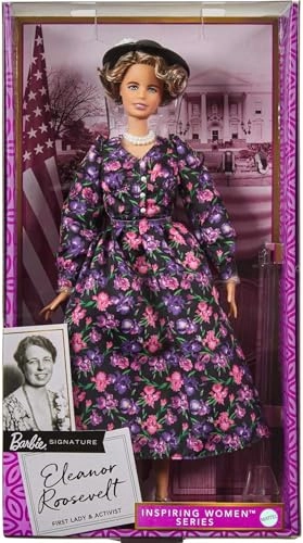 Eleanor Roosevelt Doll - 12-inch Floral Dress Ages 6+