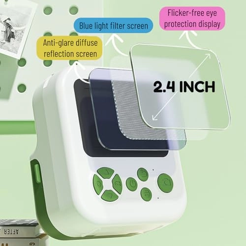 Instant Print Camera - 24MP 1080P 2.4in