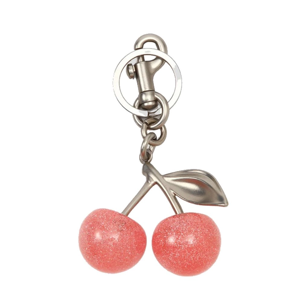STICKY BESTIE Bag Charm - Pink Cherry
