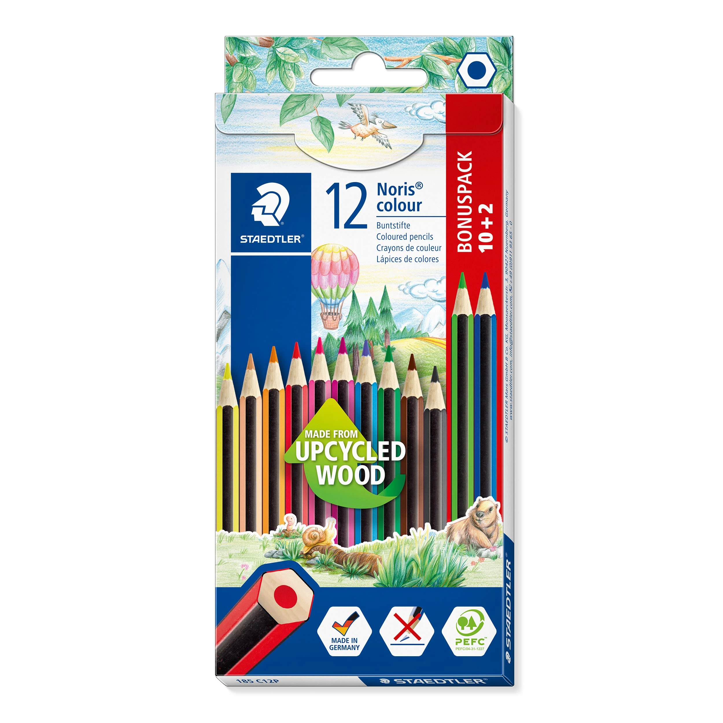 Staedtler Noris Coloured Pencils - 12 Pcs