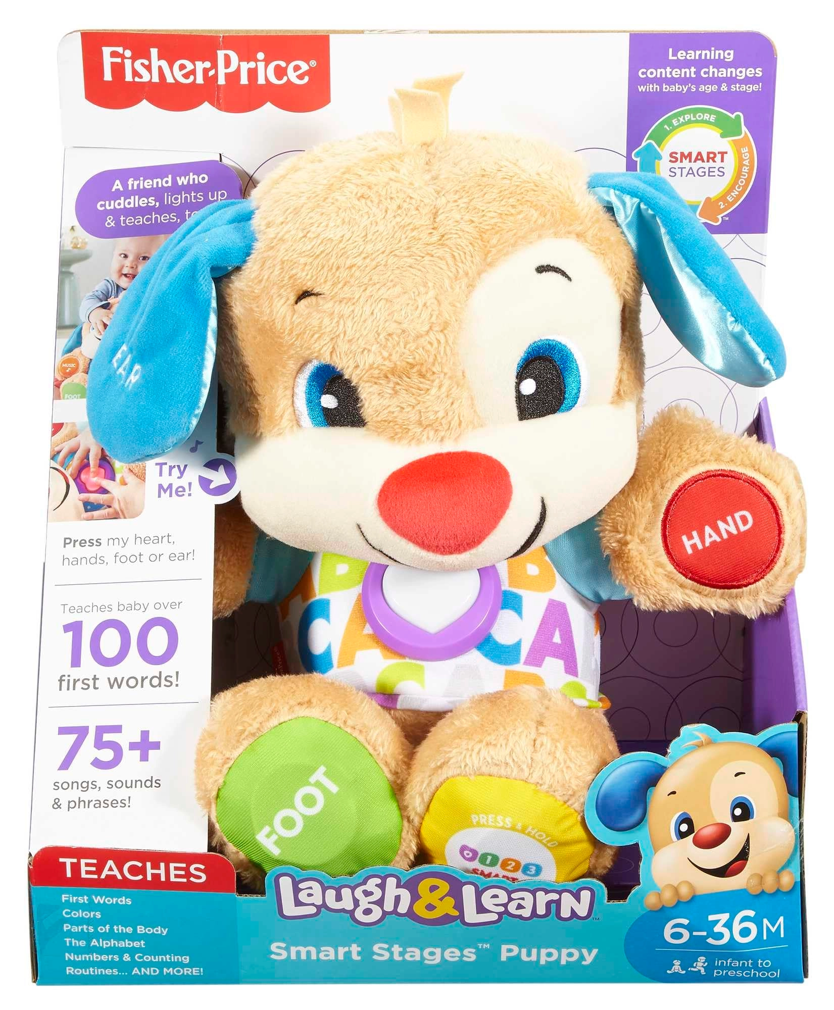 Fisher-Price Smart Stages Puppy FPM44 - 6 months to 3 years