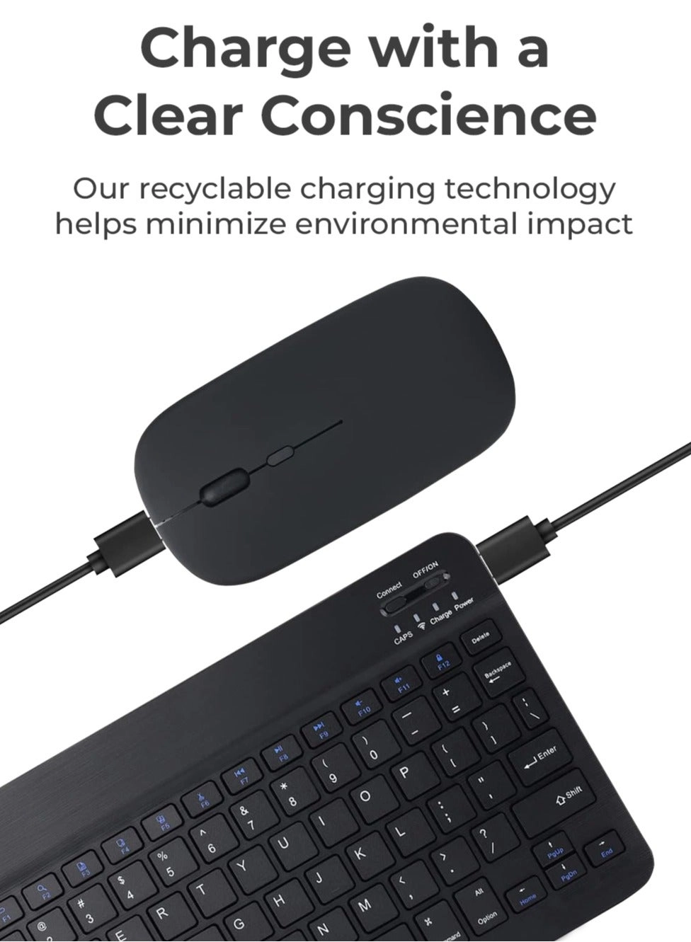 Keyboard & Mouse Combo - EN/AR Wireless