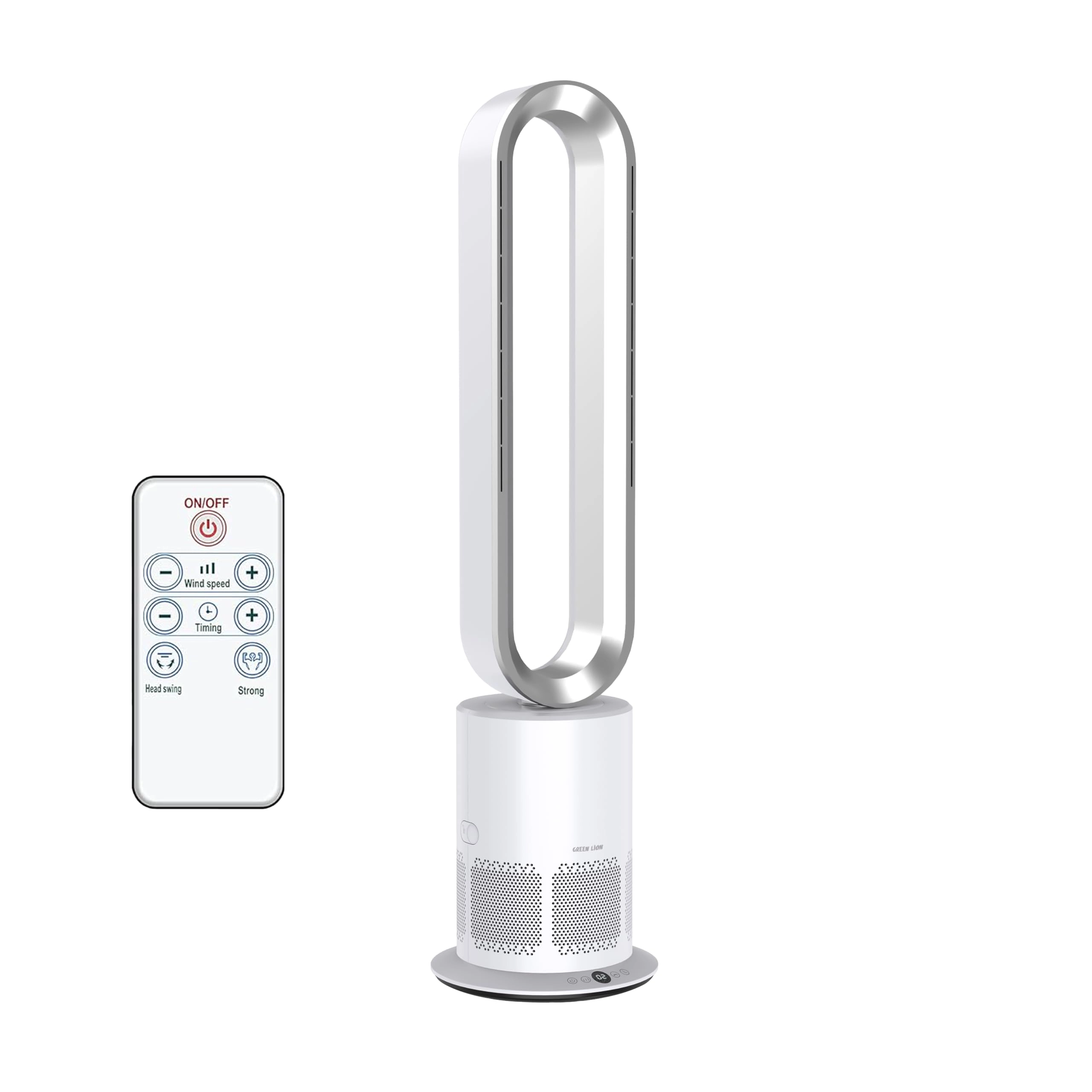 Air Cooler With Air Purification - 80° Body Sway Sensitive Touch Keys Remote Control