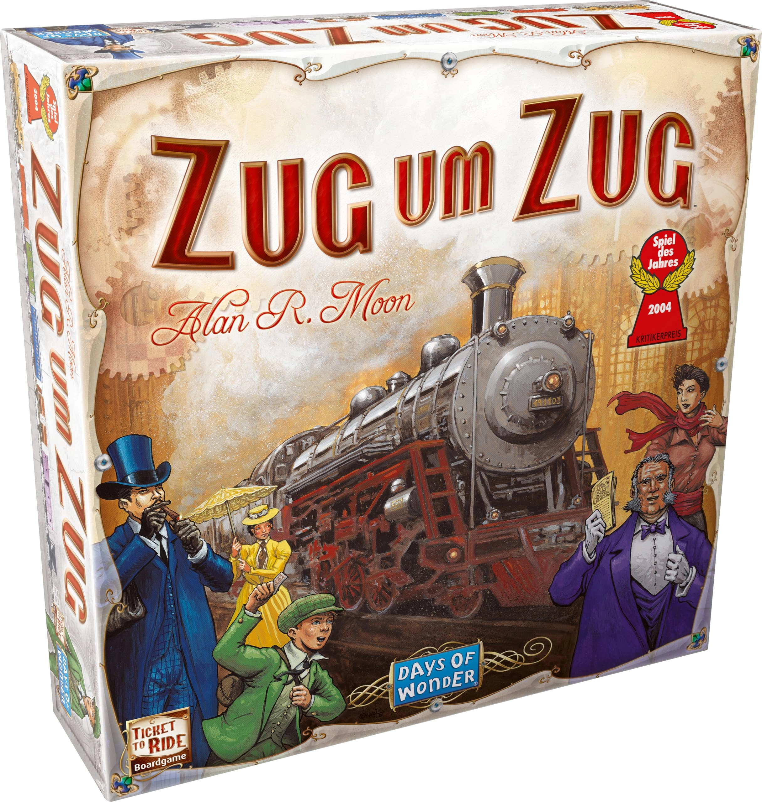 Asmodee Ticket to Ride: Refresh - Family Game (German)