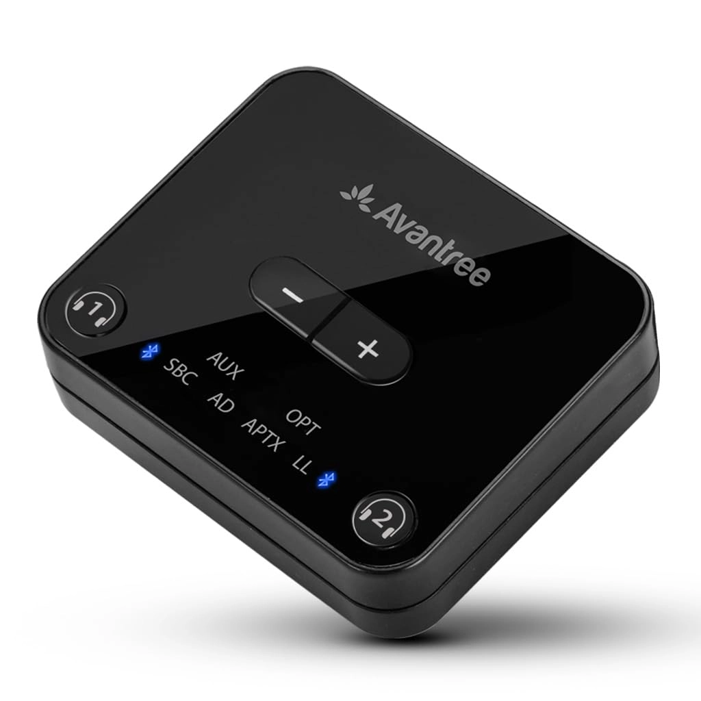 Avantree Audikast Plus - Bluetooth 5.3 optical (TOSLINK) and AUX (3.5mm)