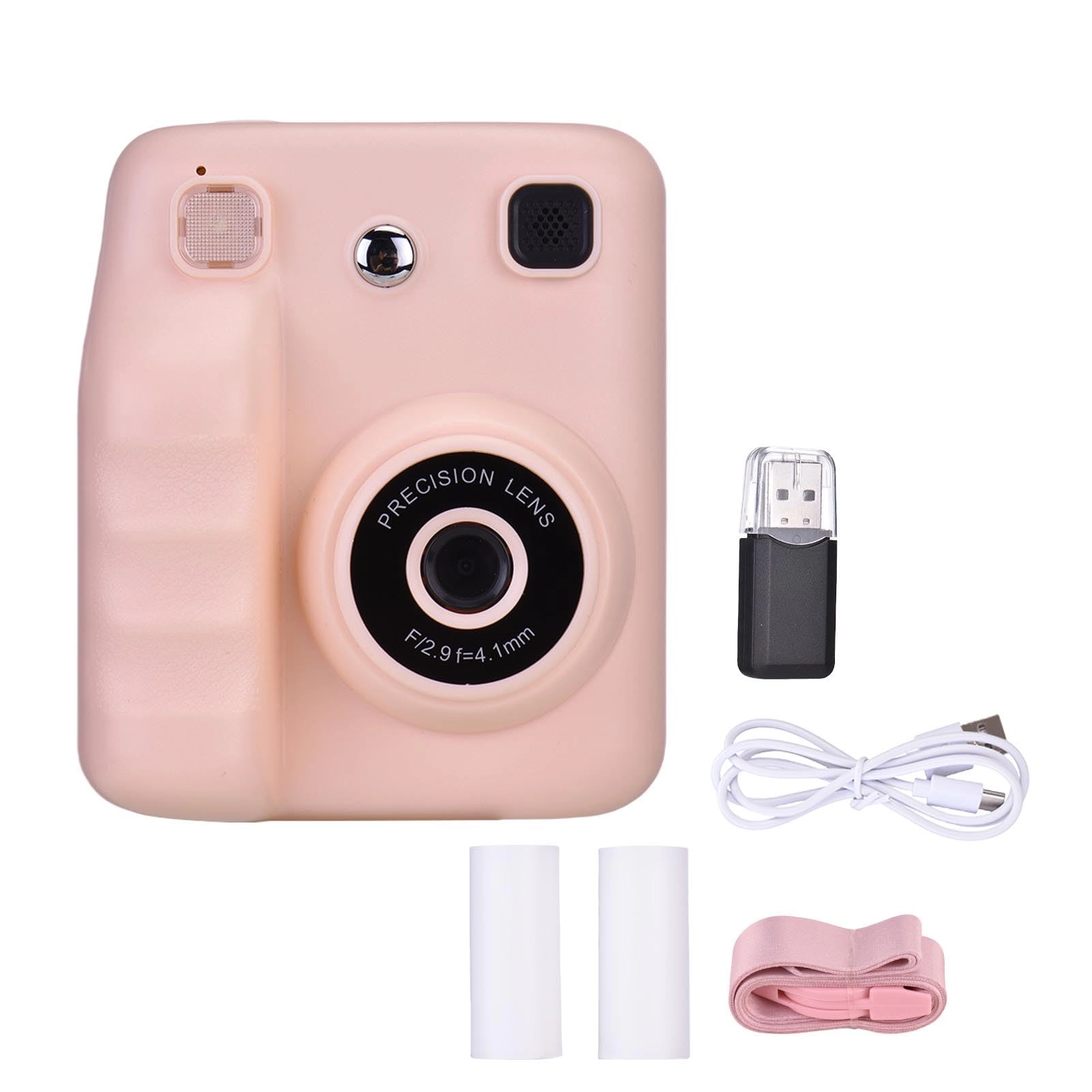 Instant Print Camera - 48MP 1080P 6X Zoom