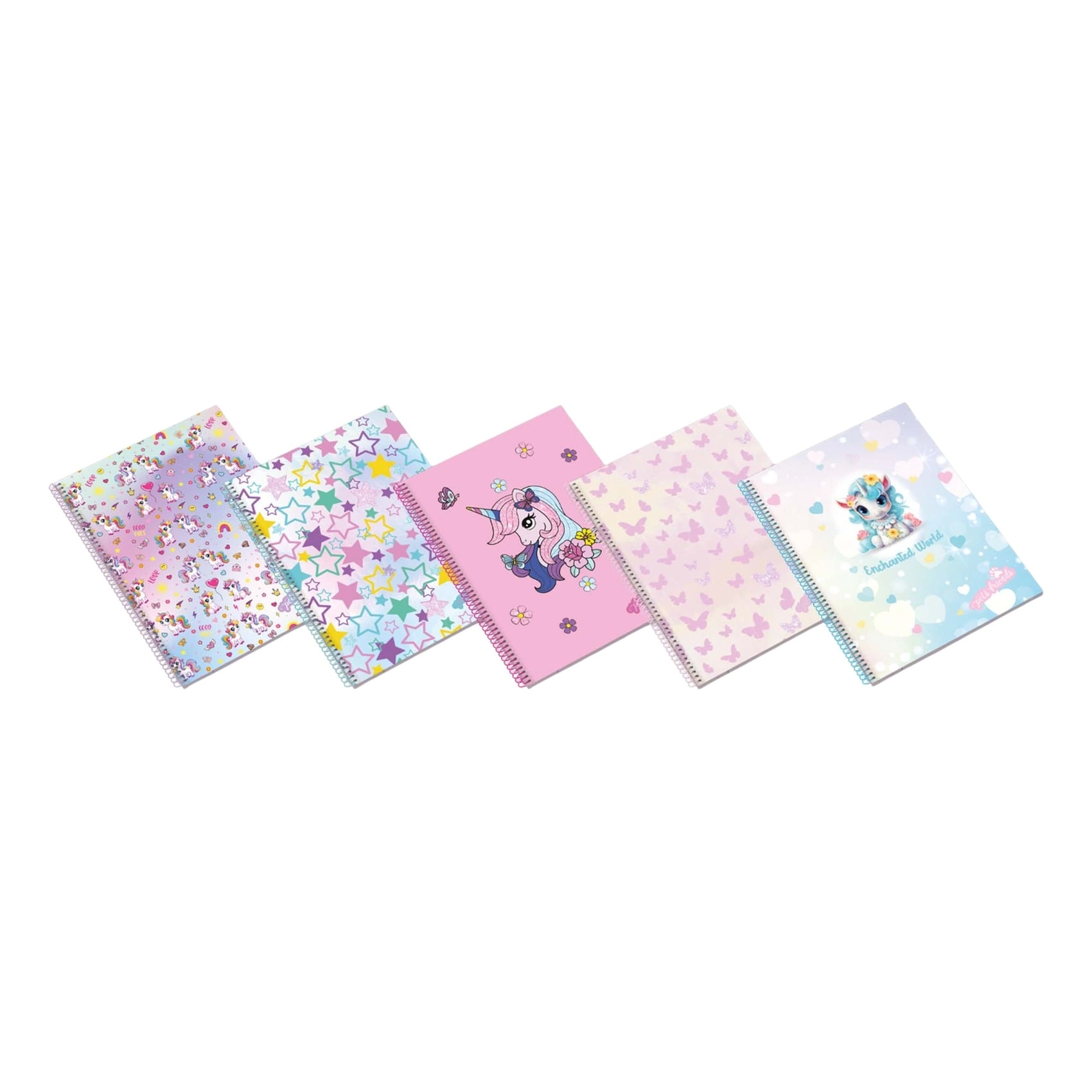 Ámbar Enchanted World A5 Hardcover - 25 Sheets