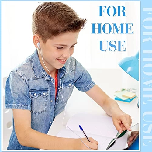 100 Pack Wired Earbuds