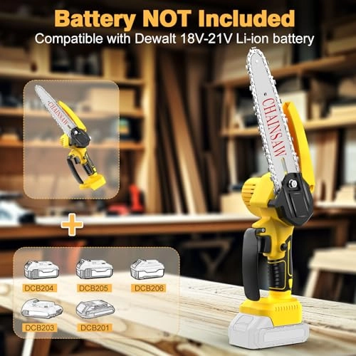 Cordless Mini Chainsaw - 650W