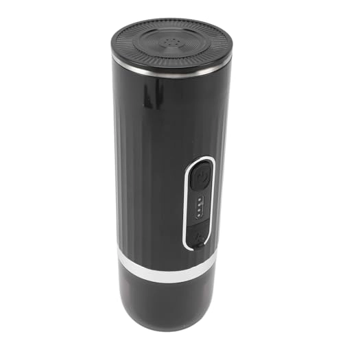 Portable Self Heating Electric Coffee Maker - 80ml capsules and powder