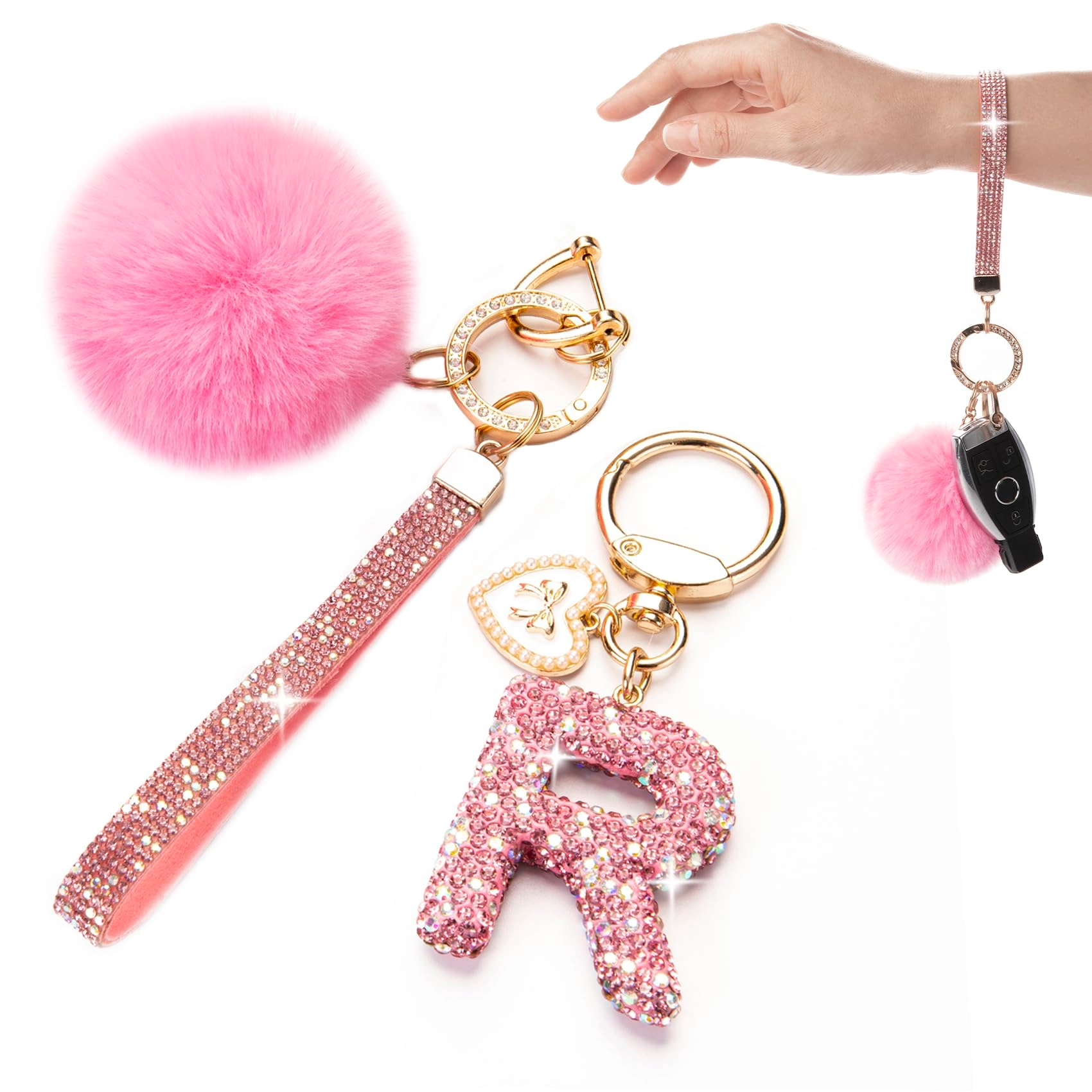 Initial Keychain - Letter