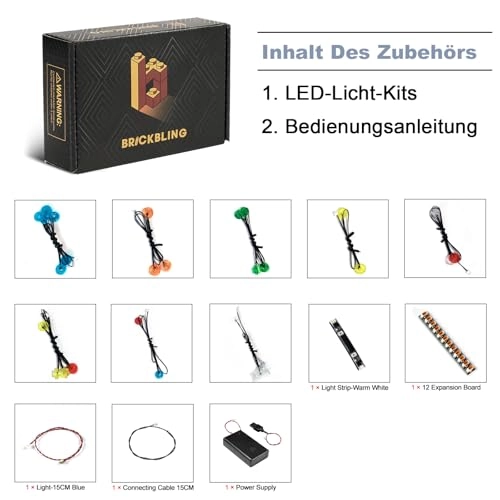 LED Light Set - Compatible with 21355