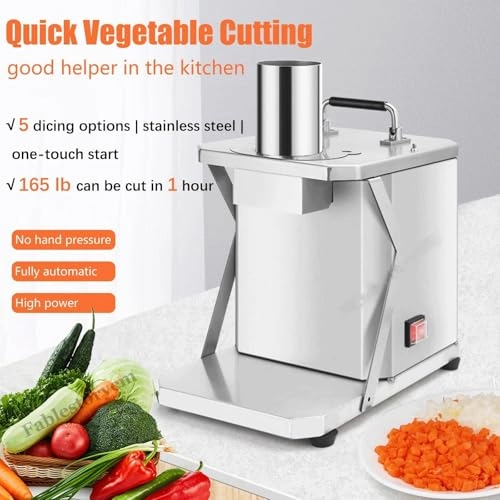 Electric Vegetable Dicing Machine - 200W