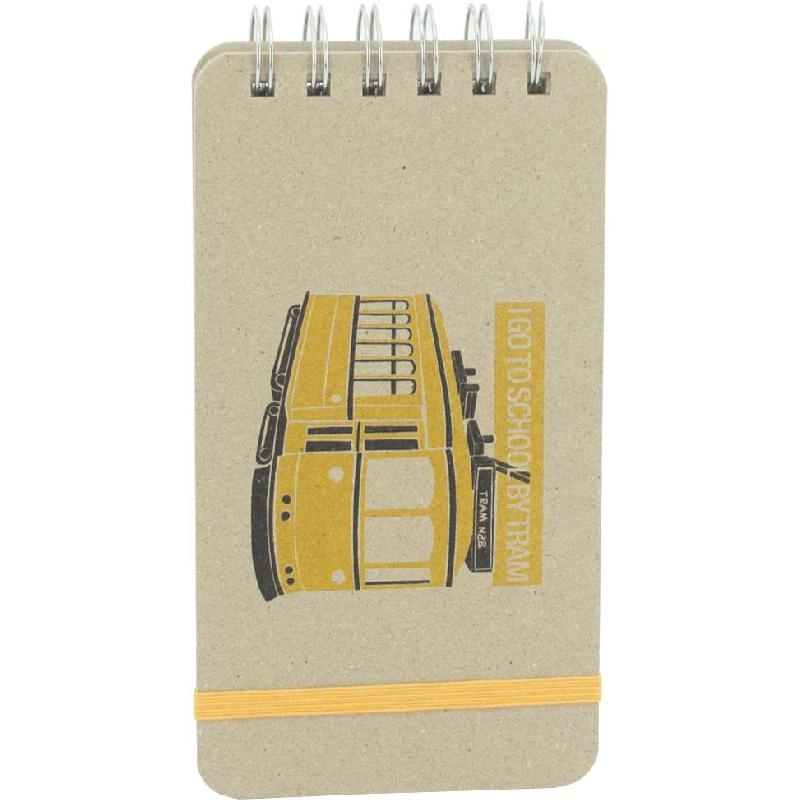 Memo Notebook A7 Spiral - Lined 60 Sheets