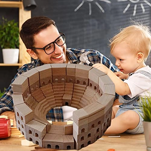 Wooden Castle Building Blocks