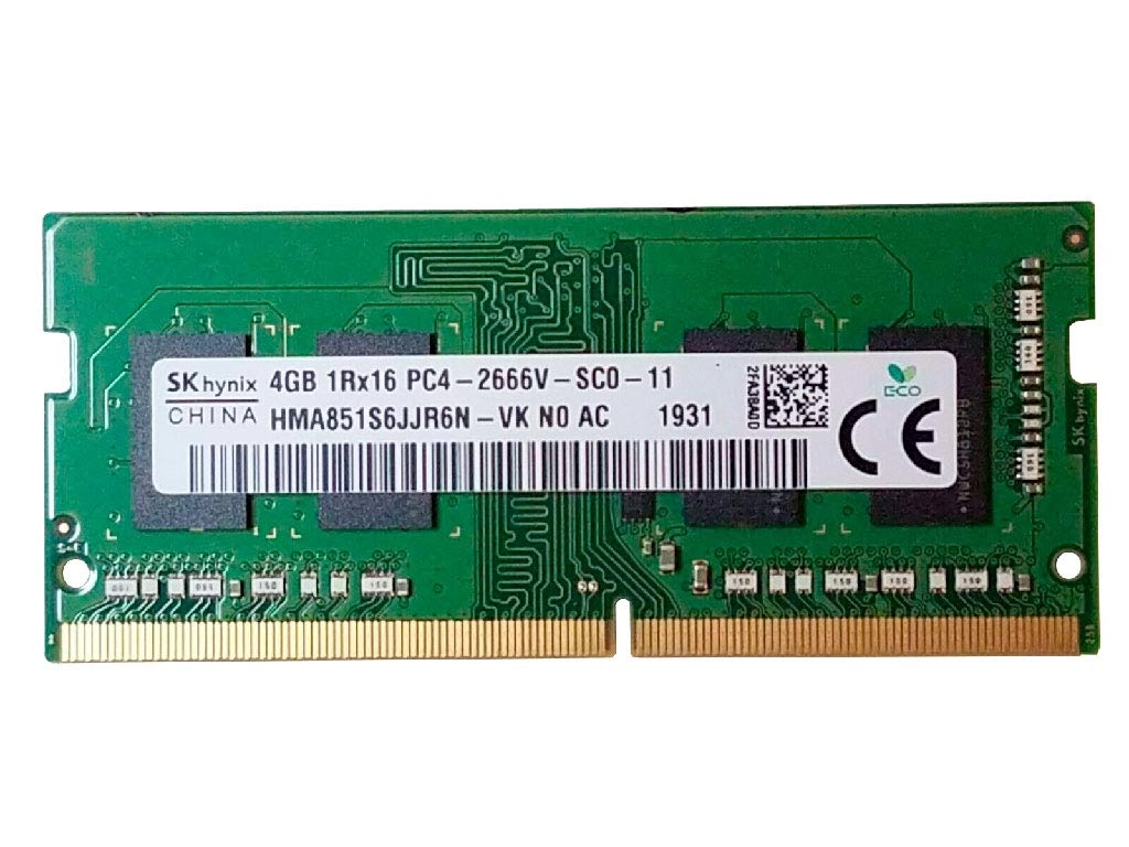 SK Hynix HMA851S6JJR6N-VK - 4GB 2666MHz DDR4 SODIMM