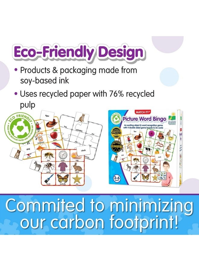 Match It! Bingo - 3-6 Years 36 pieces