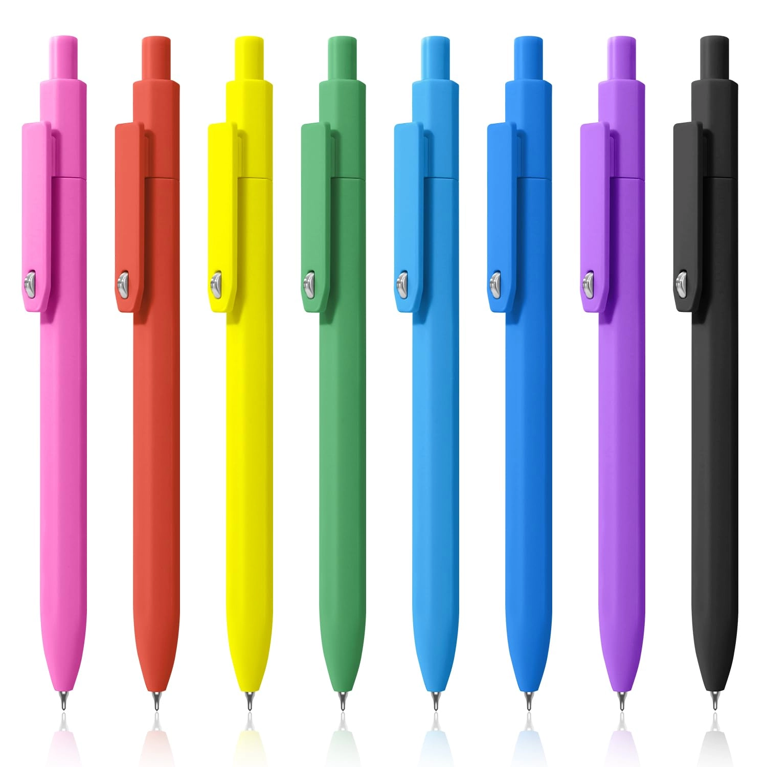 piochoo Aesthetic Pens - 8 Pcs 0.5mm