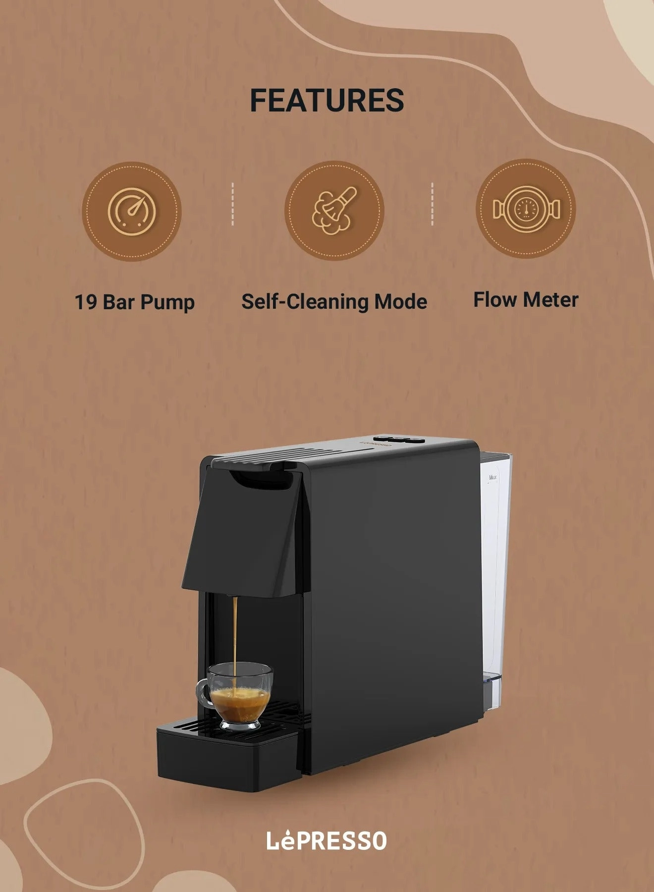 Capsule Coffee Maker LPCMAES
