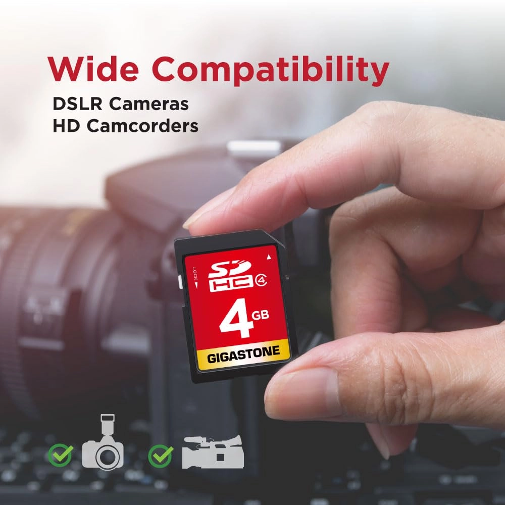 SDHC Memory Card - 4GB