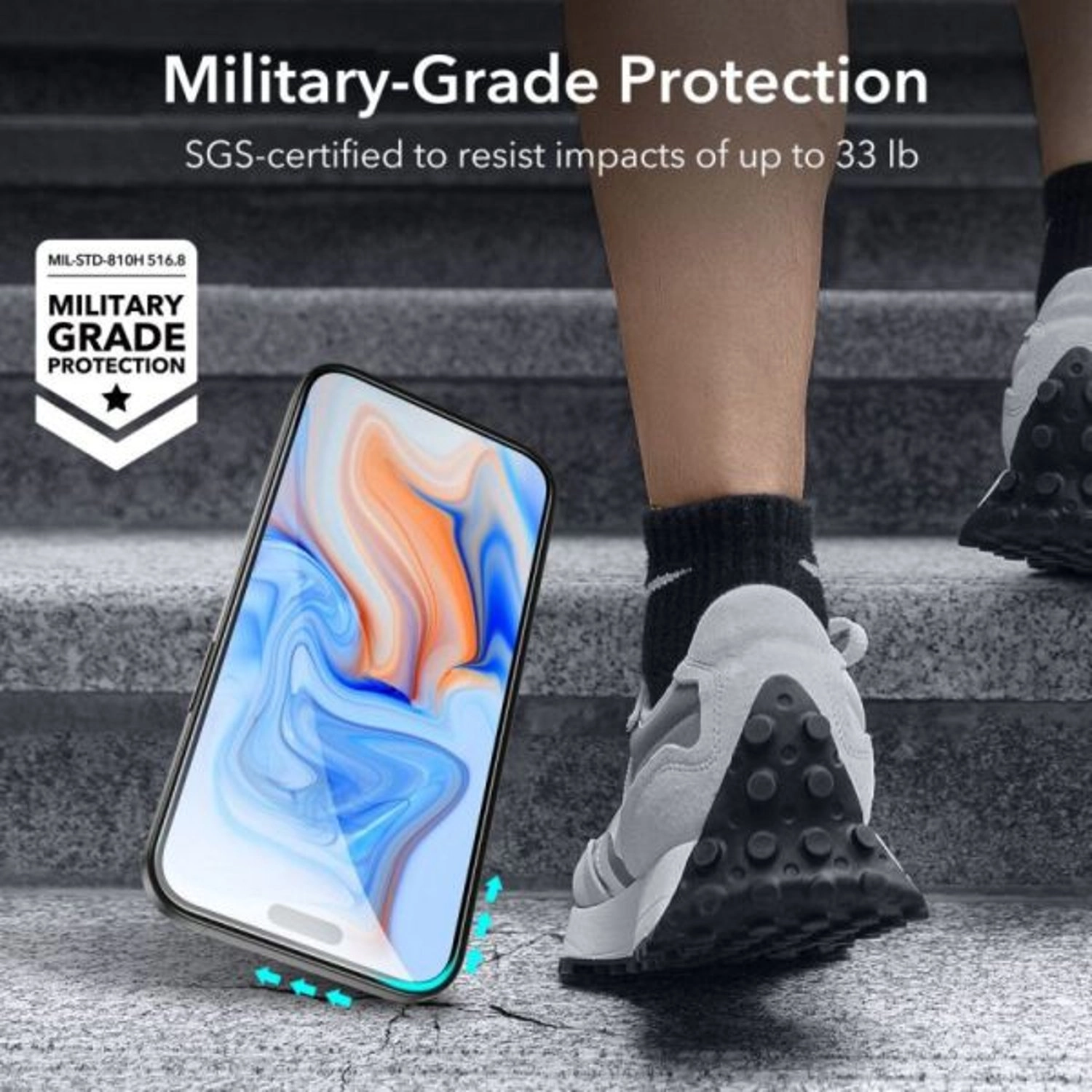 Clear Tempered Glass Screen Protector for iPhone 15 Pro Max