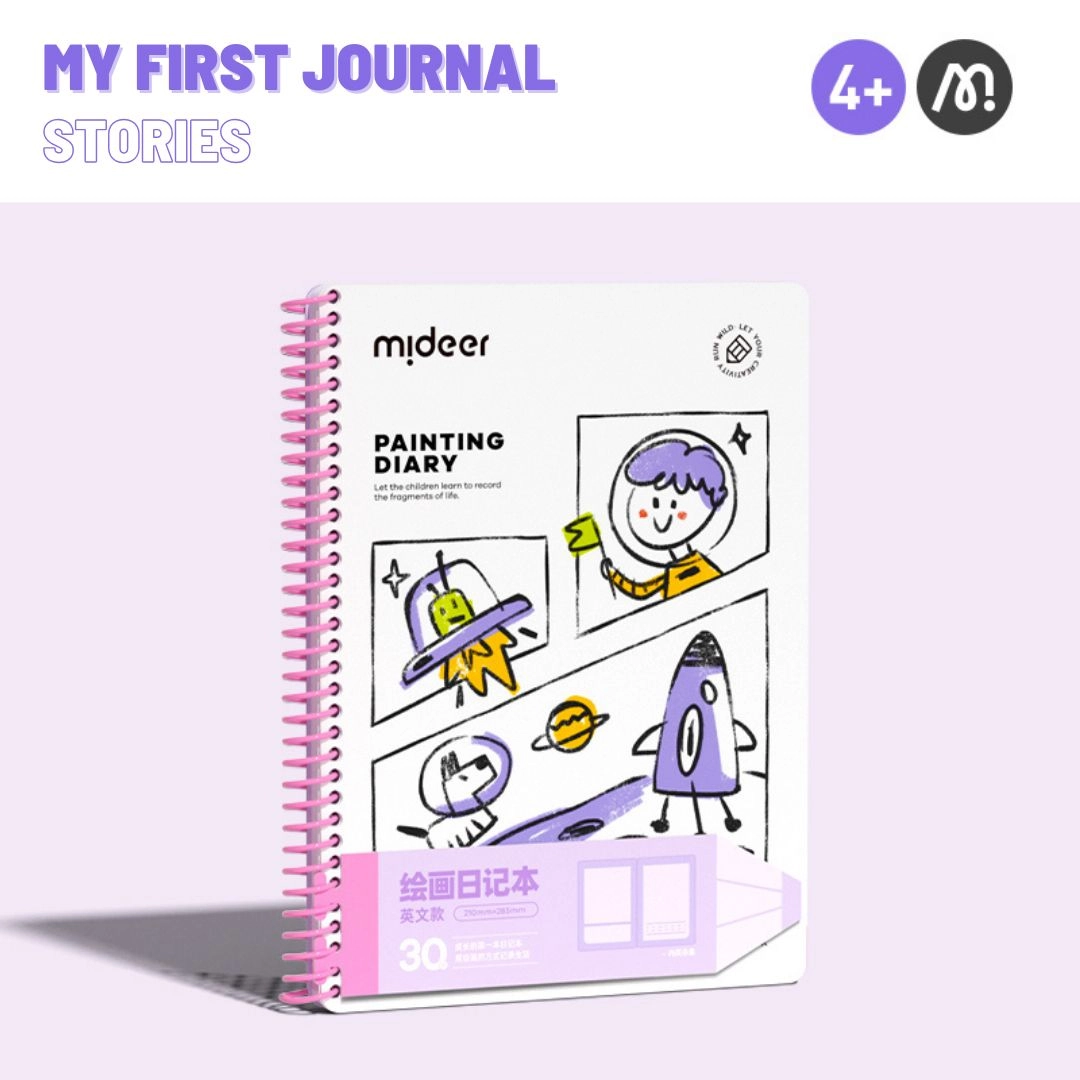 My First Journal - Multi Colour 4+