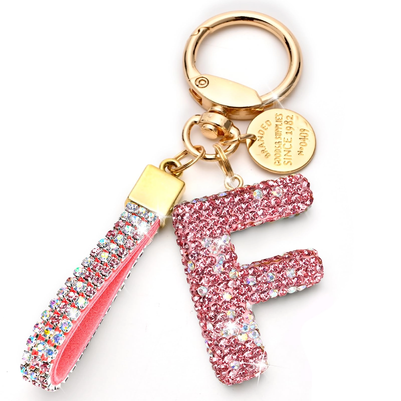 Initial Letter Keychain