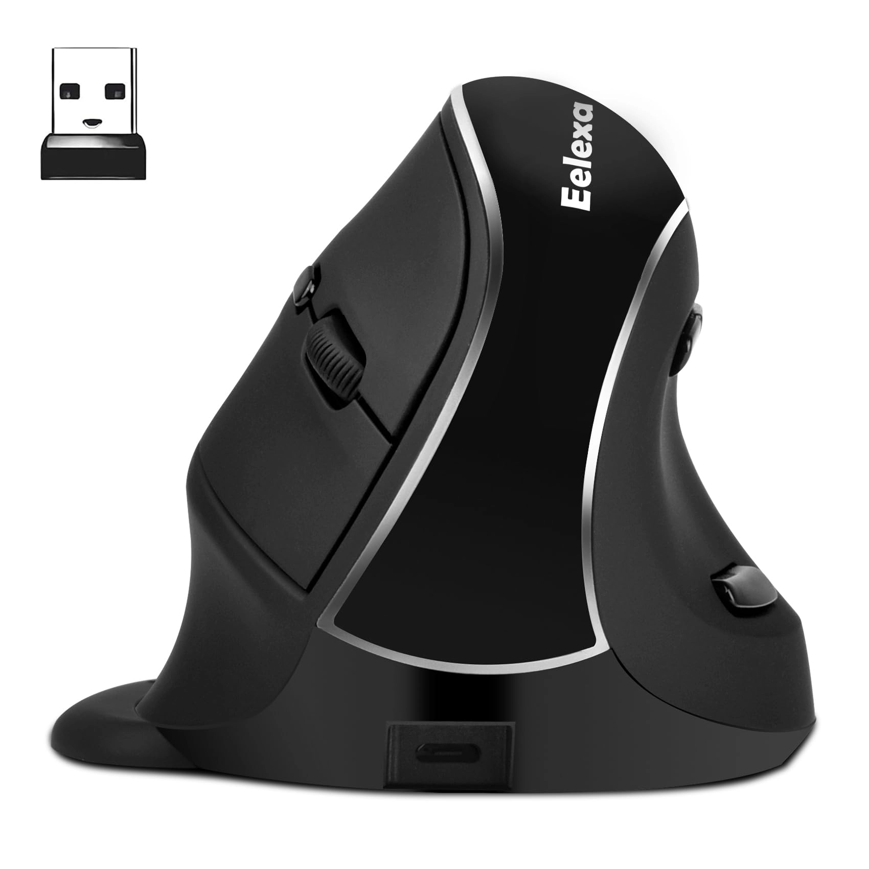 Eelexa Ergonomic Vertical Mouse - Bluetooth